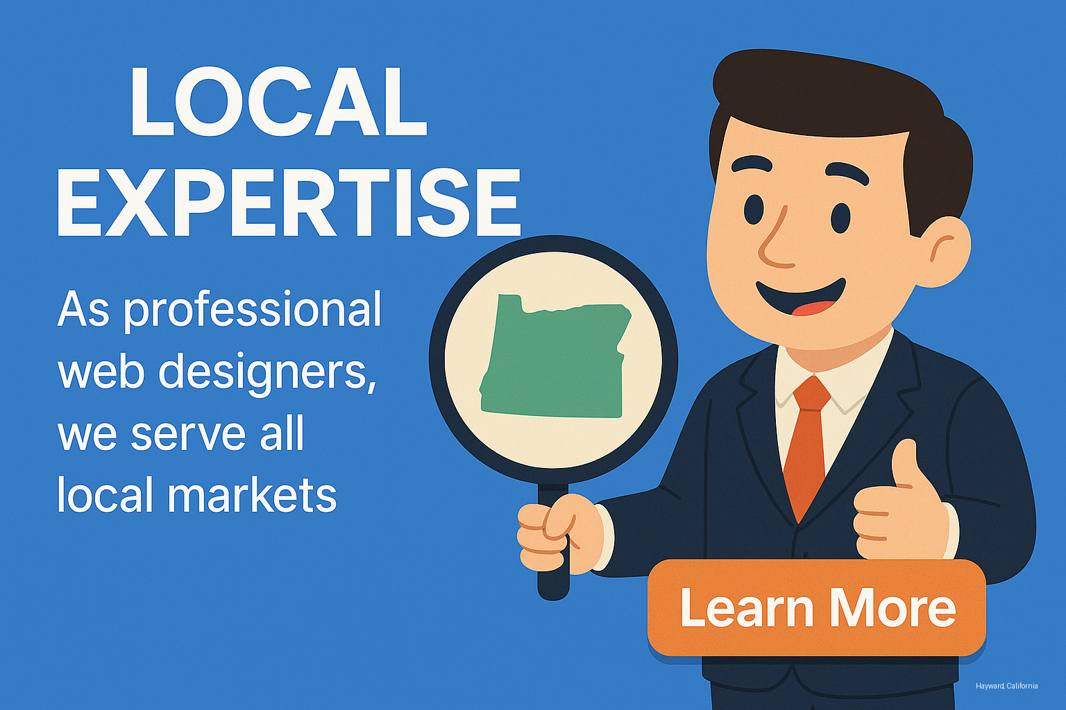 Local Hayward, California Web Design